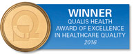 Winner: Qualis Health Award of Excellence in Healthcare Quality - 2016