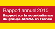 2015 Annual report on outsourcing of AREVA Group in France [French only]