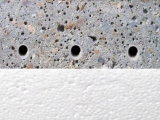 izolace podlahového topení s betonem