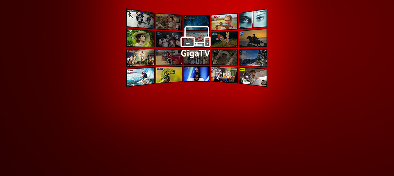 Beste Unterhaltung mit GigaTV