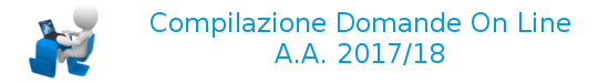 Domande on-line AA 2017/18- On-line application forms AA 2017/18