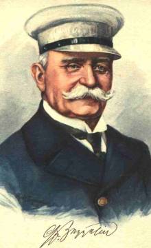 Ferdinand von Zeppelin (8.7.1838 – 8.3.1917)