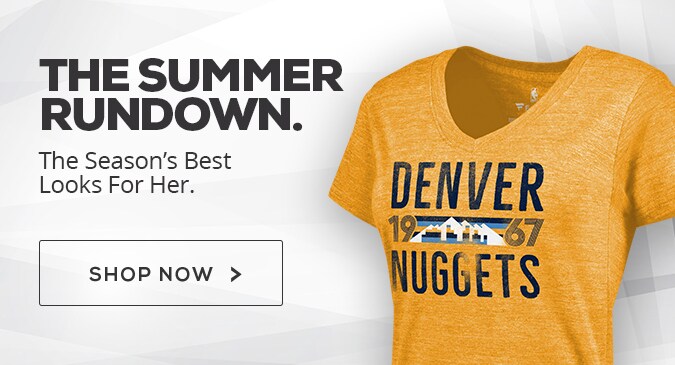 Shop Denver Nuggets Ladies Gear