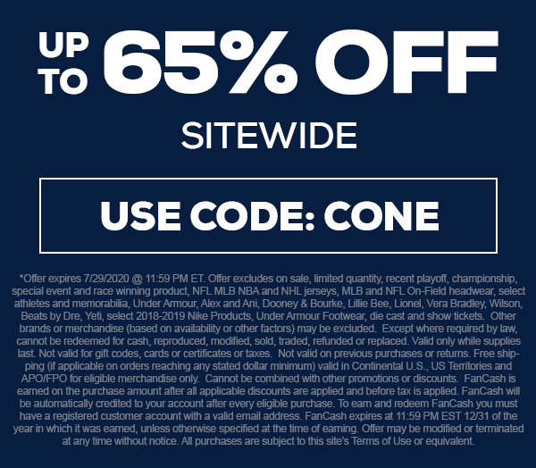 Up to 65% Off Sitewide Use Code: CONE