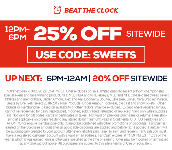 6 Hours Only! 25% Off Sitewide Use Code: SWEETS