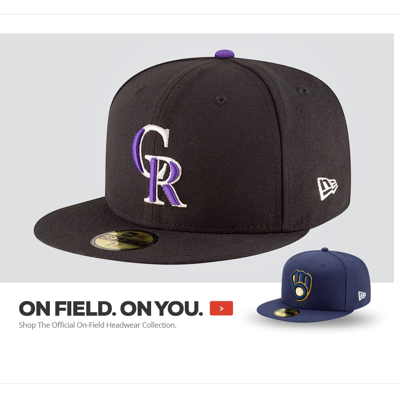 ON FIELD. ON YOU.  Shop The Official On-Field Headwear Collection. Shop now.