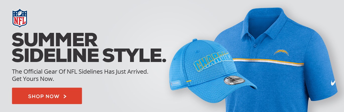 Shop Los Angeles Chargers Summer Sideline Gear