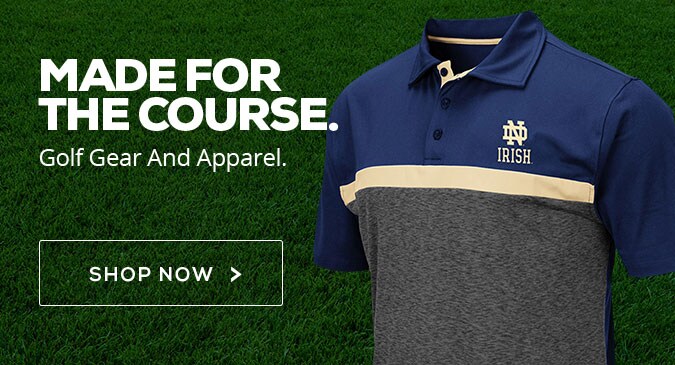 Shop Notre Dame Fighting Irish Golf Gear