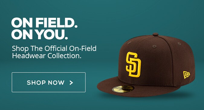 Shop San Diego Padres On-Field Headwear