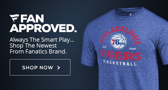 Shop Philadelphia 76ers New From Fanatics Brand