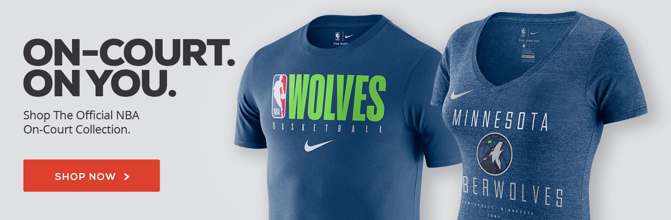 Shop Minnesota Timberwolves On-Court Gear