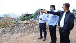 BBMP administrator inspects flooded Bengaluru areas